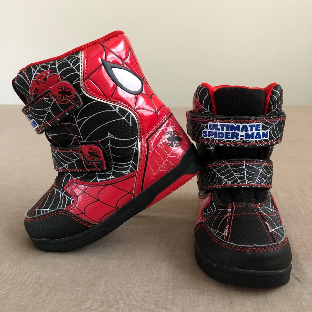 Spider-Man Snow Boots